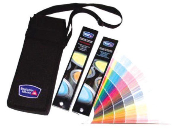 Benjamin Moore custom colour fan deck